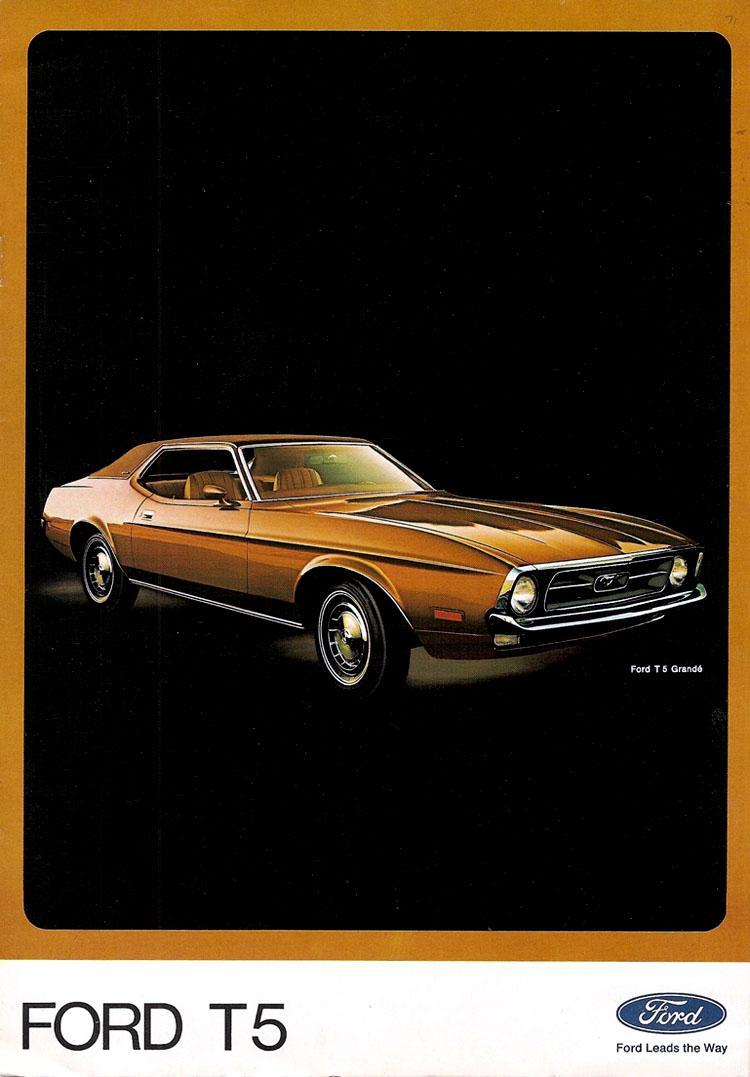 CARE BOOK & WARRANTY 1971 FORD MUSTANG OWNER'S MANUAL SET 71 OPERATING FEATURES 