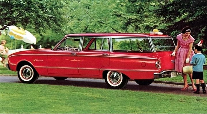 1961 ford falcon 2 door station wagon